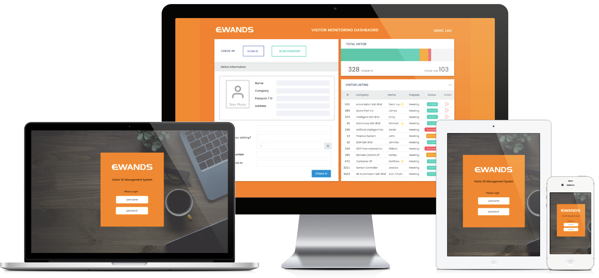 Ewands VMS Responsive Design